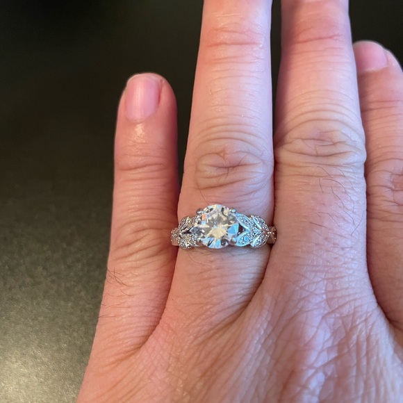 Austrian crystal silver woman ring - Picture 6 of 7